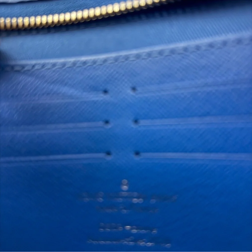Louis Vuitton Virgil Abloh Blue Monogram Clouds Coated Canvas Pochette Voyage MM
